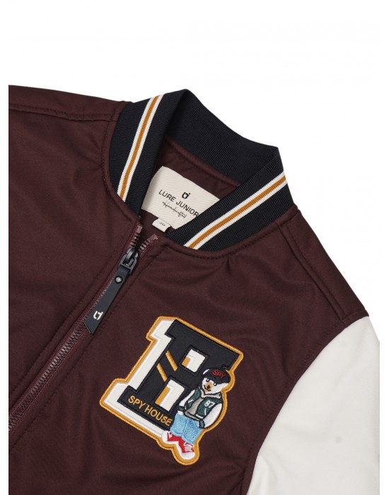 Boys Jacket Sporty Urban Wine